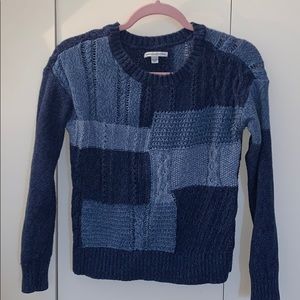 Shades of Blue Sweater